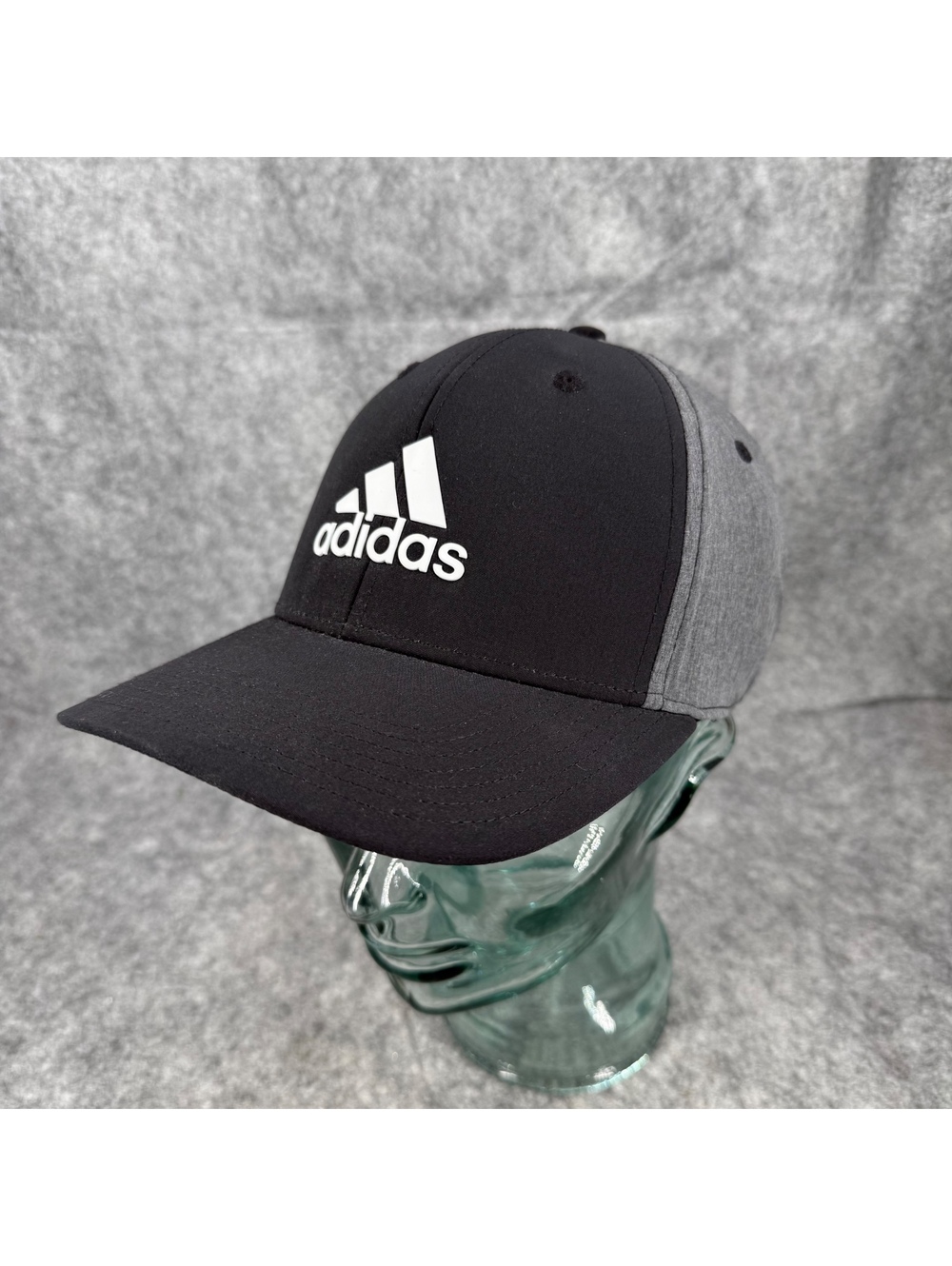 Adidas Golf SnapBack A-Flex Hat Cap Black Gray Adult 403